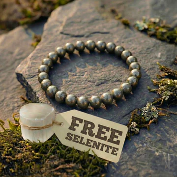 Pyrite Bracelet | Abundance & Protection