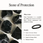 Black Tourmaline Bracelet | Nazar Protection
