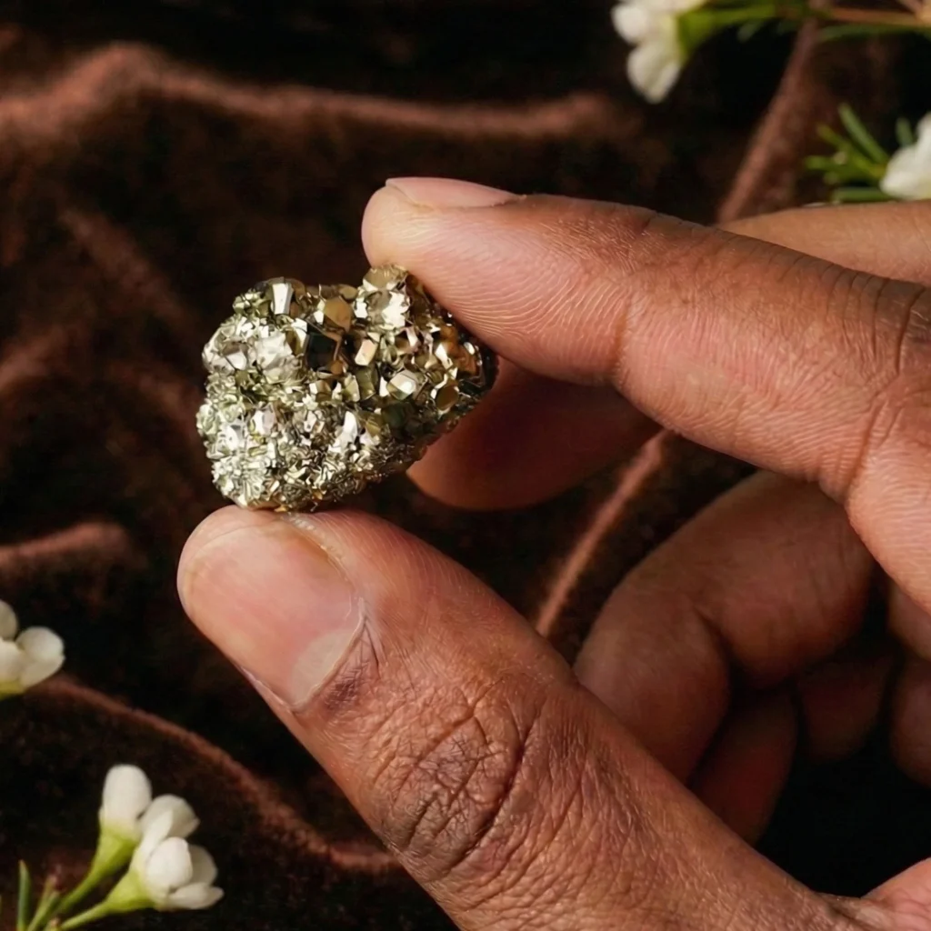 Pyrite Raw Cluster – Wealth & Protection Crystal